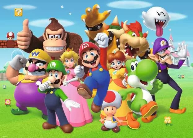 Puzzle 1000 Teile - Super Mario