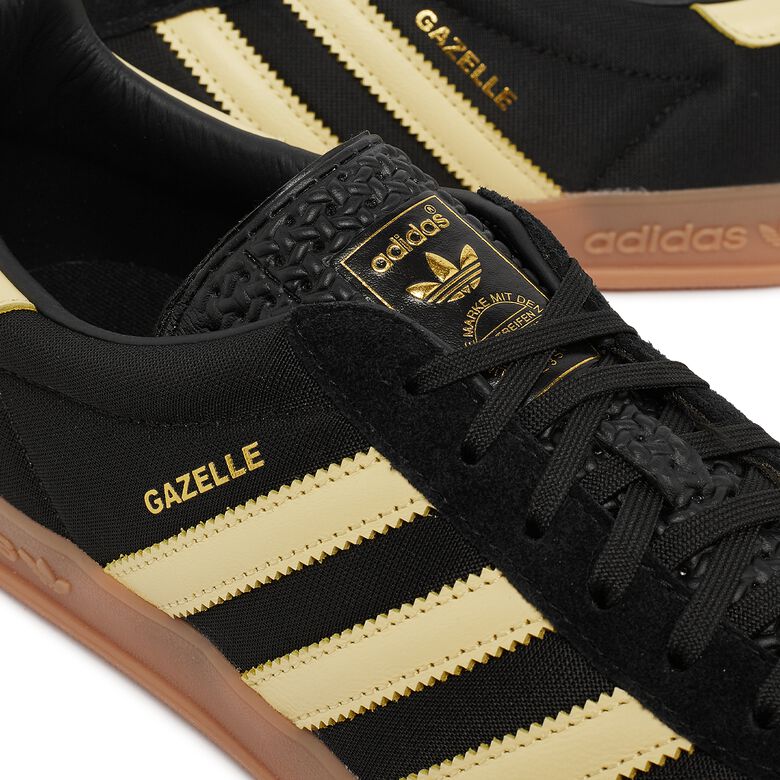 adidas Originals Gazelle Indoor core black/almost yellow/gum2
