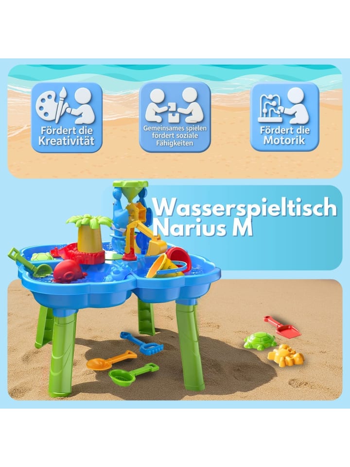 Coemo Wasserspieltisch NARIUS Spieltisch in Bunt günstig kaufen