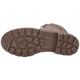 Puccetti Schnür Boots in beige