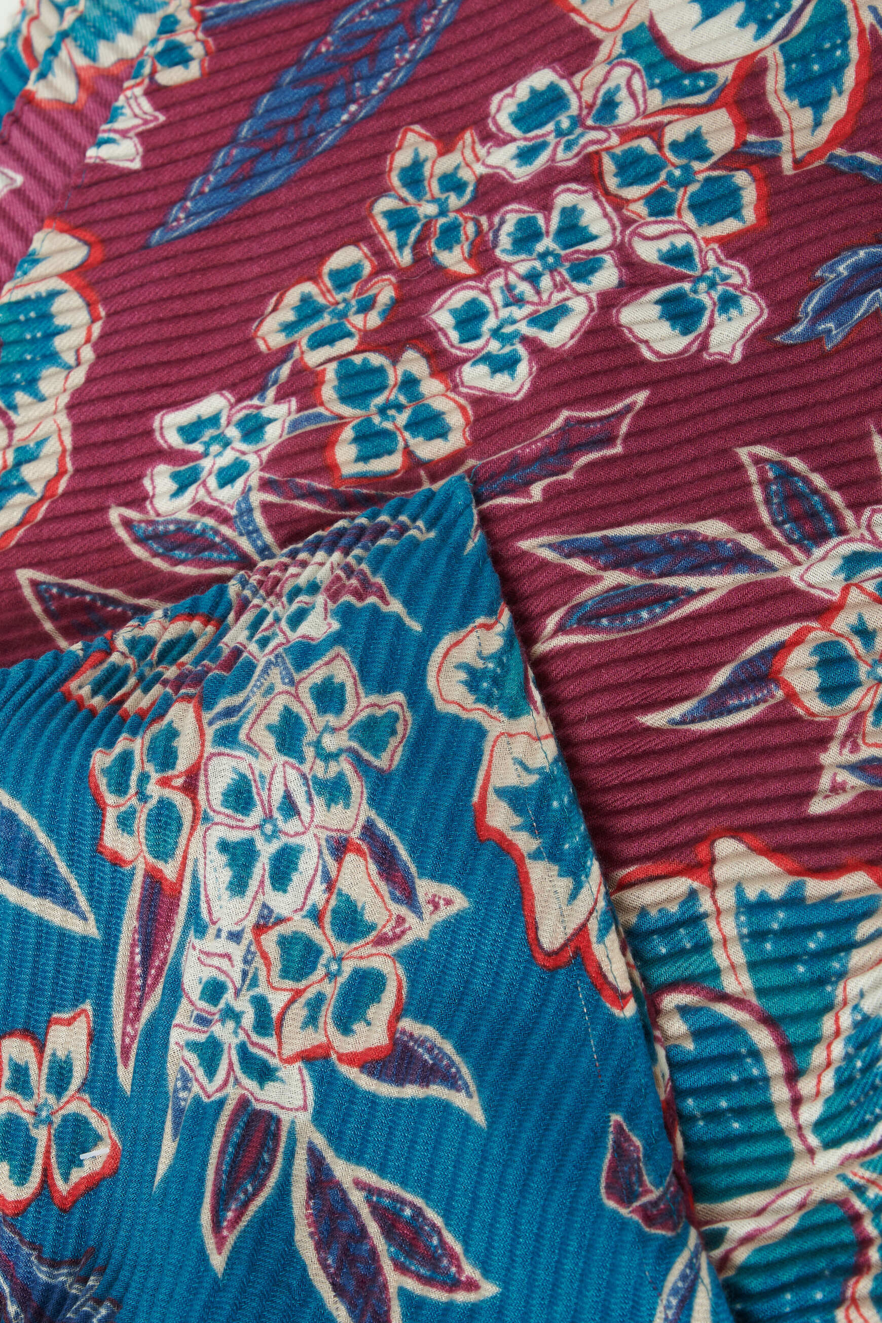 foulard vlad bleu canard femme