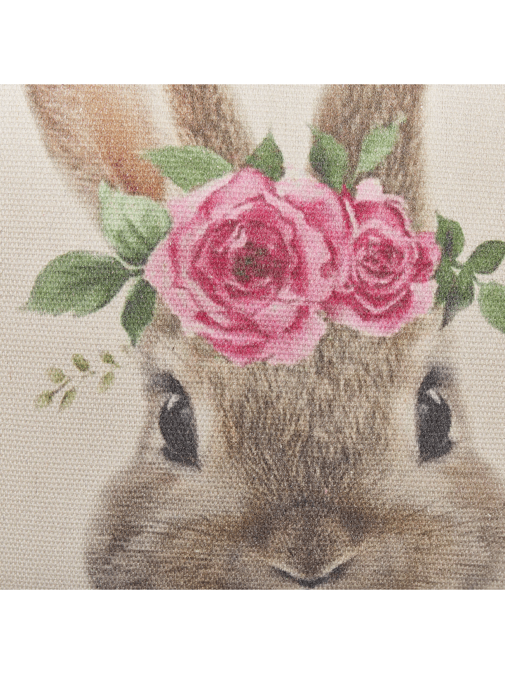 Beliani 2er-Set Dekokissen TULIPA in Grau/Beige/Braun günstig kaufen onesize