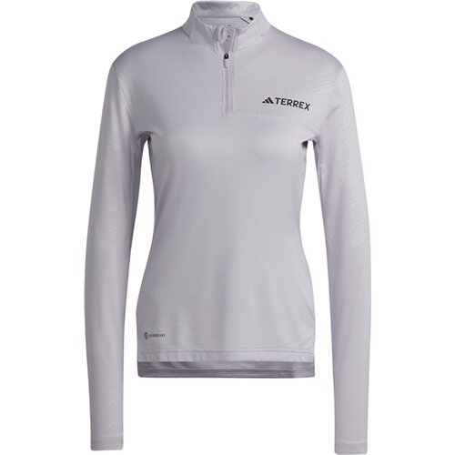 DAMEN SHIRT W MT HALF ZI LS