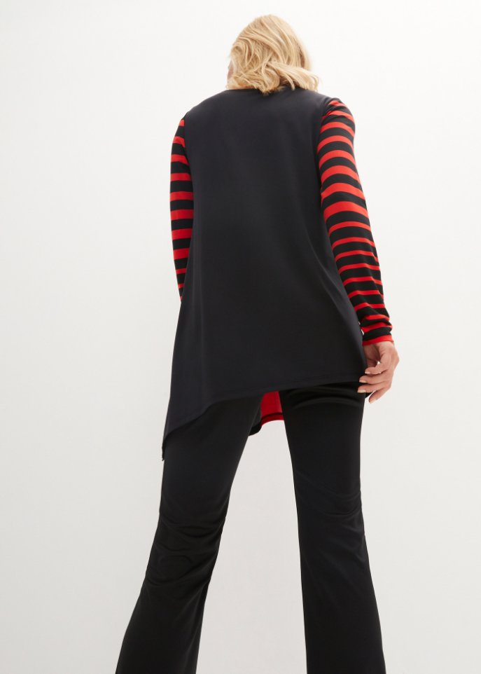 Zipfelshirt mit Streifen