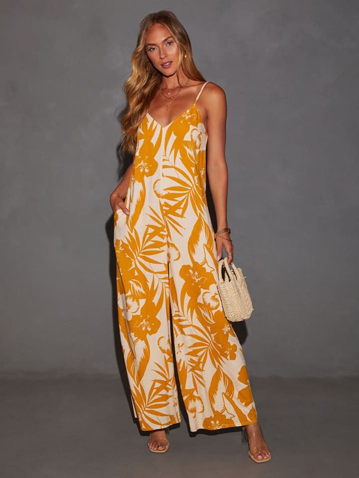 LA Angels Jumpsuit in Orange günstig kaufen