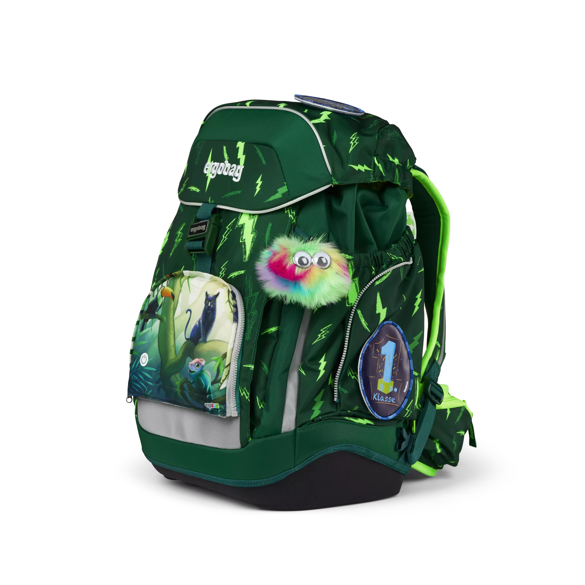 ergobag Maxi Schulrucksack-Set Bärtastisch