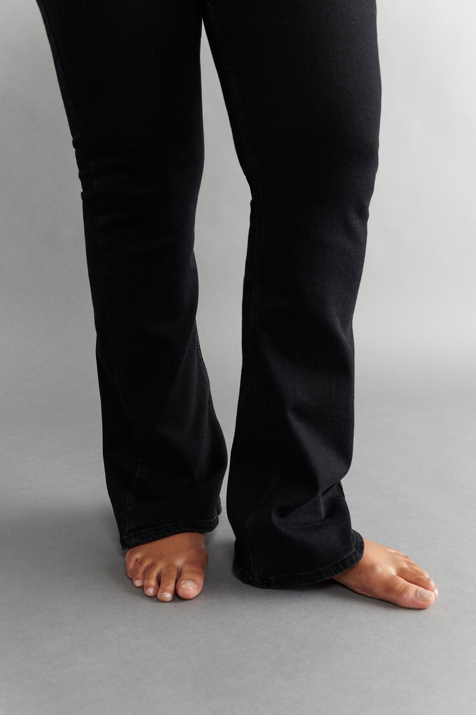 Full length flare jeans
