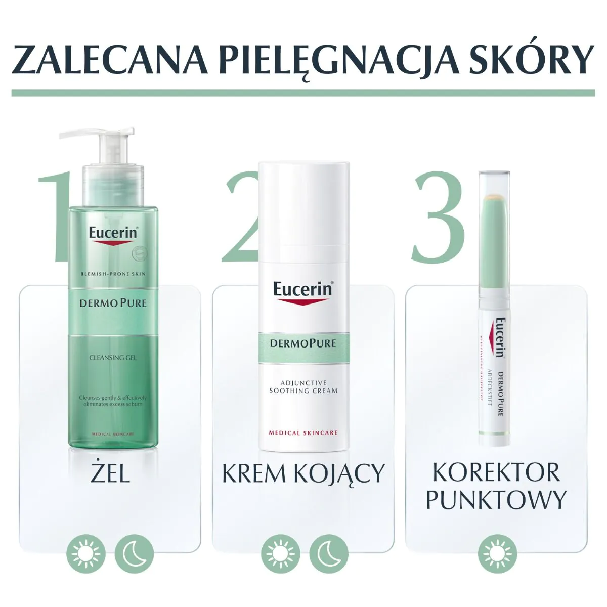 Eucerin Dermopure umirujuća krema za tretman protiv akni
