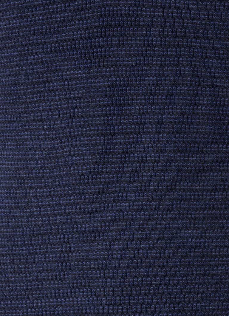 Ralph Lauren Chunky knit wool sweater with half zip