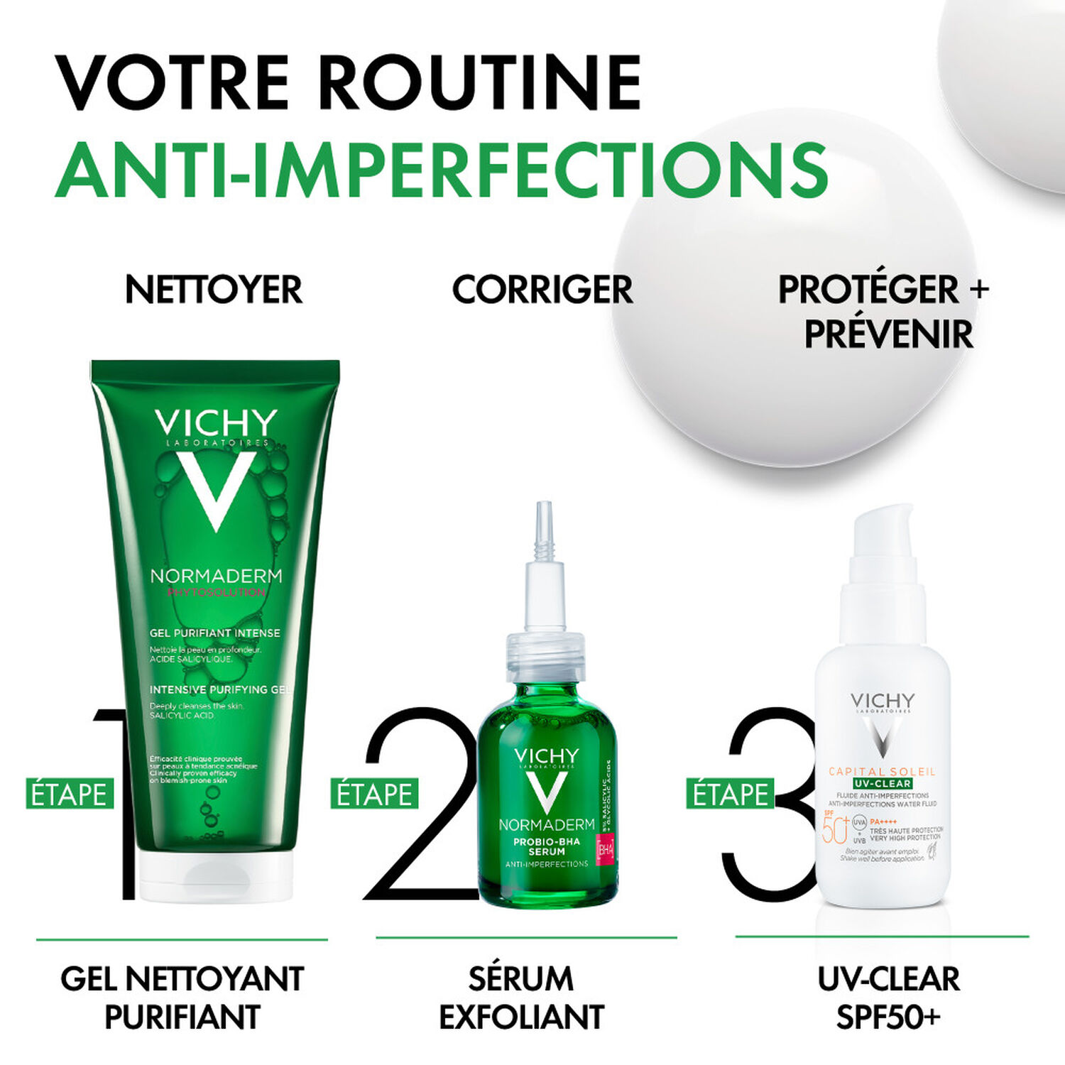 Vichy Normaderm Sérum Anti-Imperfections Probio-Bha - 30 ml