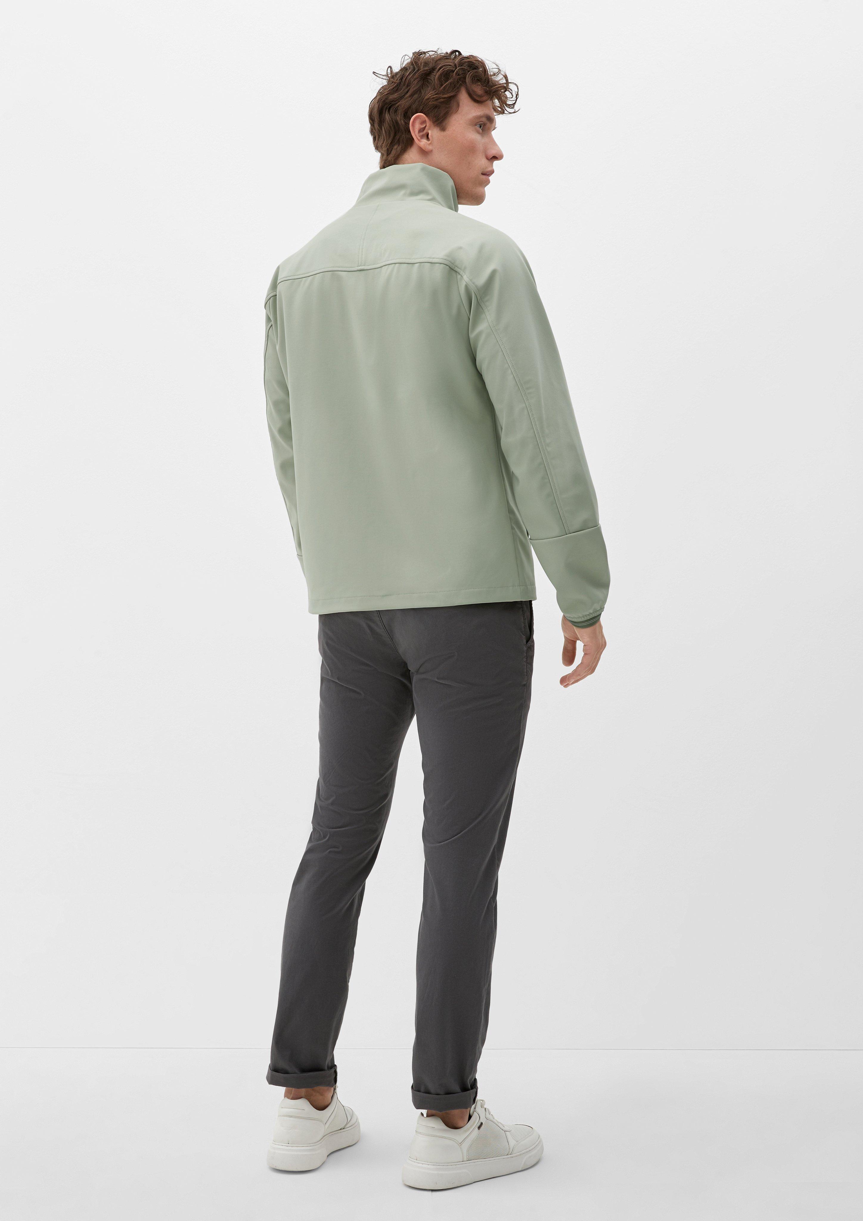 Softshell-Jacke mit Stehkragen  2125913-7802