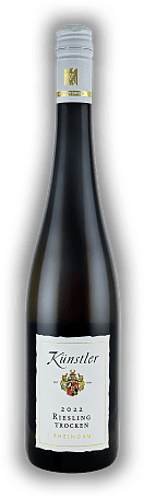Künstler, Riesling trocken, VDP.Gutswein, 2022, Rheingau  Künstler, Riesling trocken, VDP.Gutswein, 2022, Rheingau   Jahrgang 2022 - 0,75	 Liter - Vol 12,5%