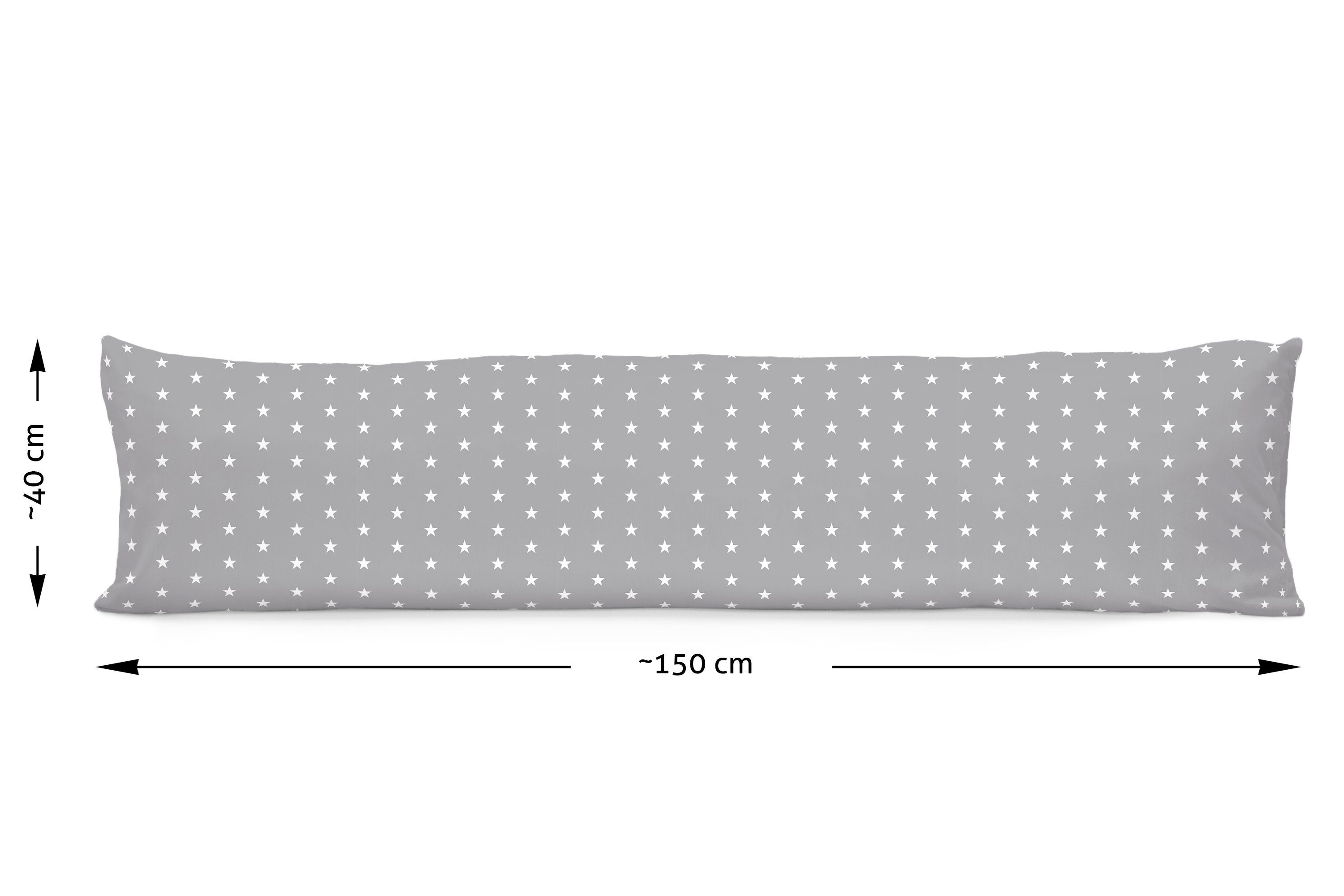 Amilian Seitenschläferkissen 150 cm x 40 cm (Made in EU), Stillkissen, Lagerungskissen, Schwangerschaftskissen zum Schlafen, Pregnancy Pillow, Lagerungskissen mit Bezug