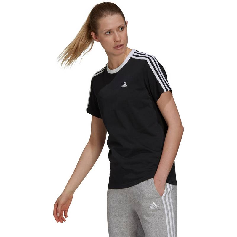 adidas 3S Boyfriend T-Shirt Damen