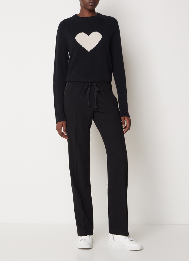Pulover Lili din tricot fin de cașmir de la Zadig&Voltaire cu model tricotat