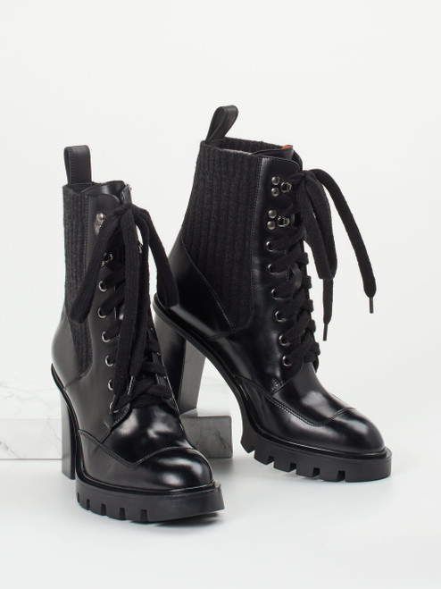 Schnürstiefelette-17294590001 Santoni