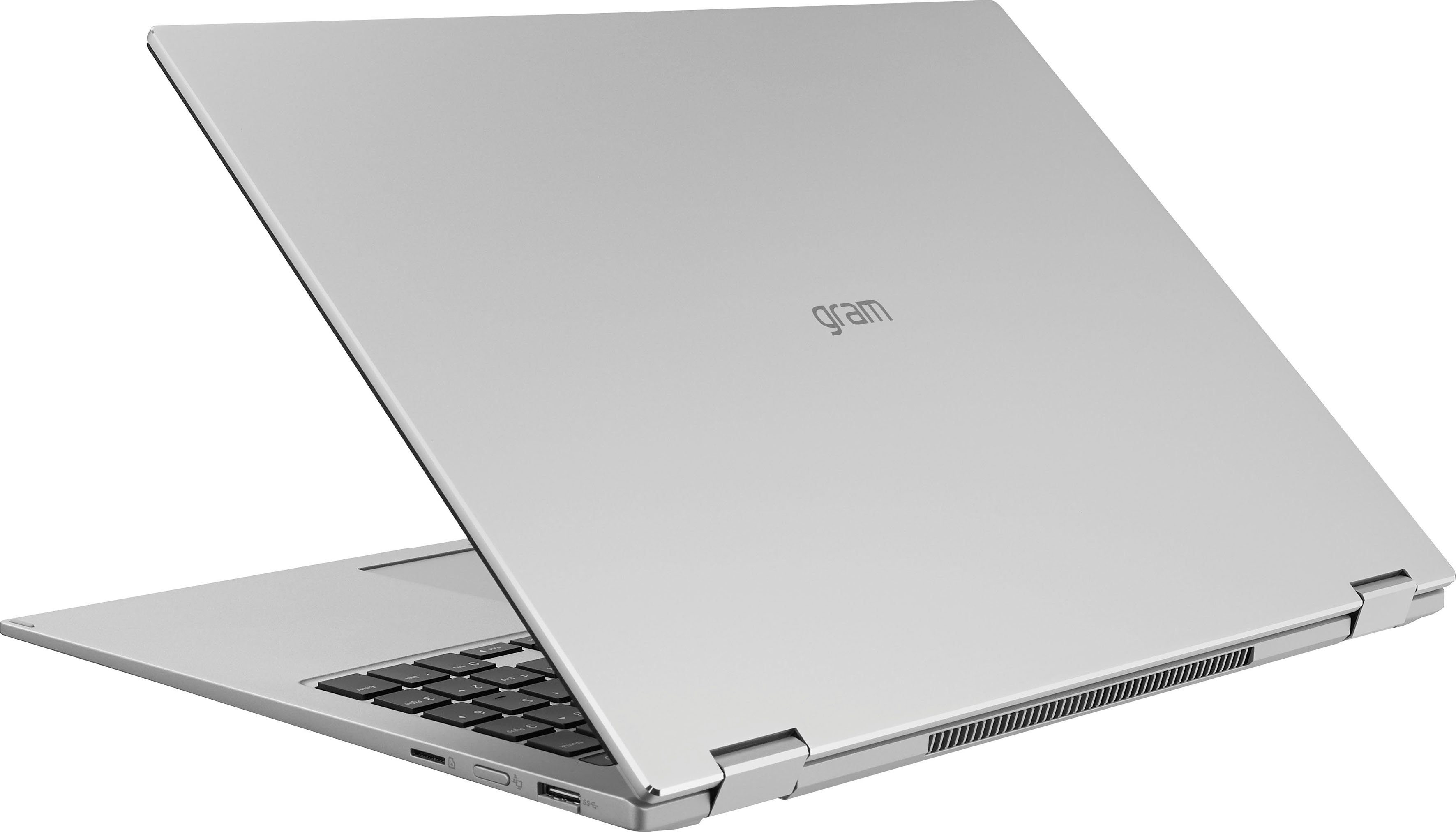 LG gram 16 Notebook (40,6 cm/16 Zoll, Intel Core i7 1260P, Iris Xe Graphics, 1000 GB SSD)