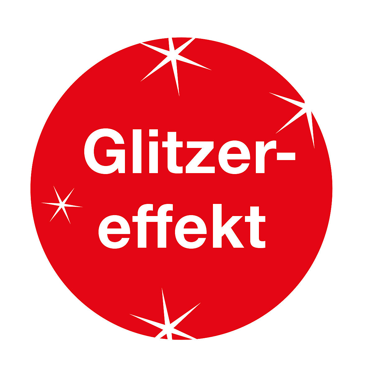 Straßenmalkreide Einhorn Glitzer, 6 Farben