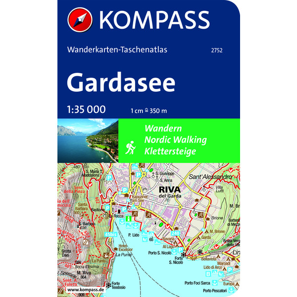 KOKA TASCHENATLAS GARDASEE - Wanderkarte
