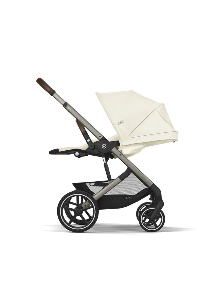 Cybex Cybex Balios S Lux Kinderwagen - Farbe: Seashell Beige / Gestell Taupe günstig kaufen onesize