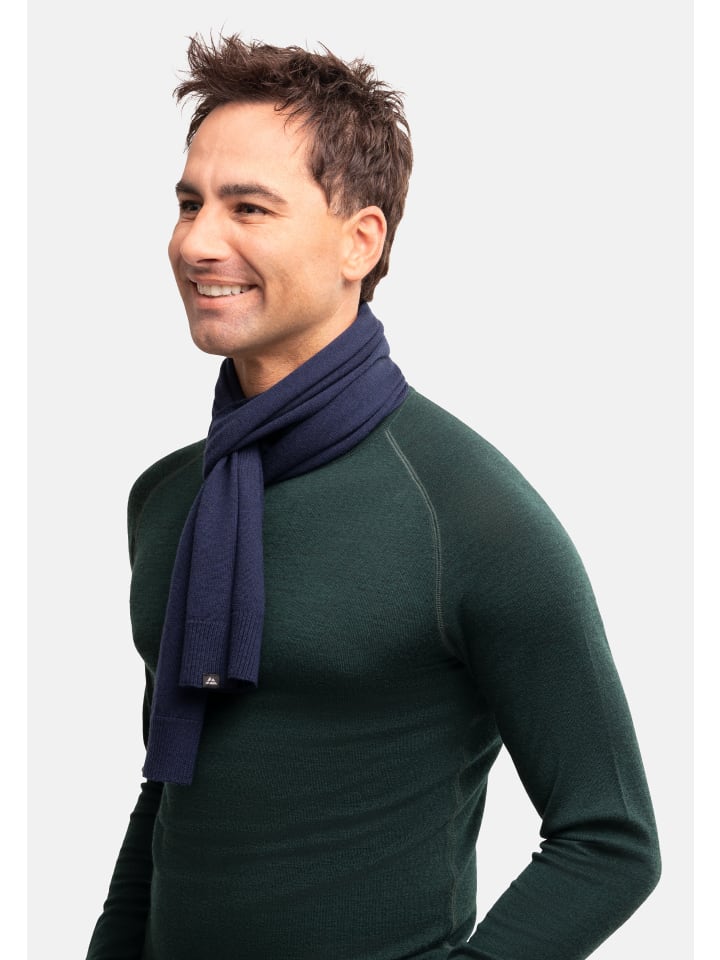 DANISH ENDURANCE Wollschal Merino in dark navy günstig kaufen onesize