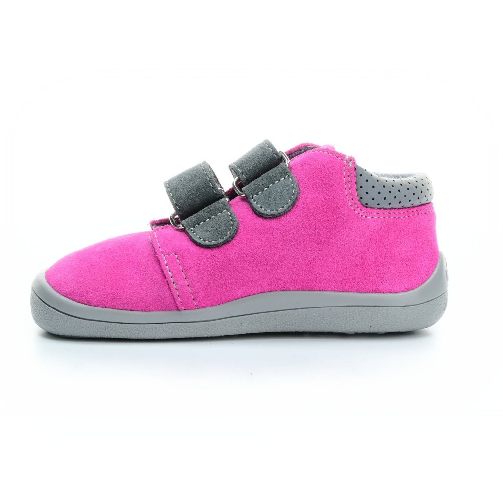 Beda Rebecca mit Membran (BF 0001/W/M) dunkelrosa Barfuß-Stiefeletten