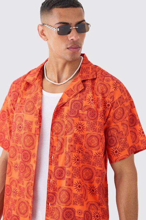 Hemd & Badehose mit Print