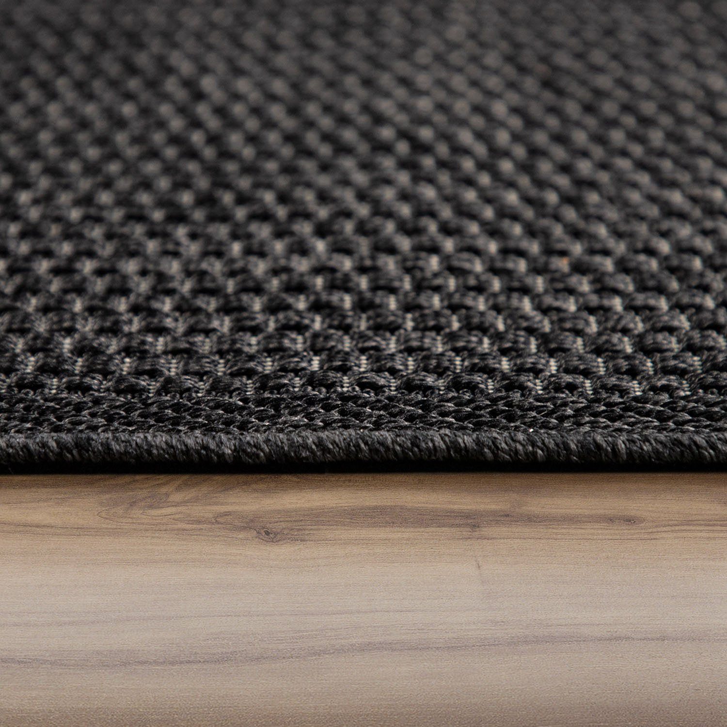 Teppich Timber 125, Paco Home, rechteckig, Höhe: 4 mm, Flachgewebe, Sisal Optik, auch als Läufer, In- und Outdoor geeignet