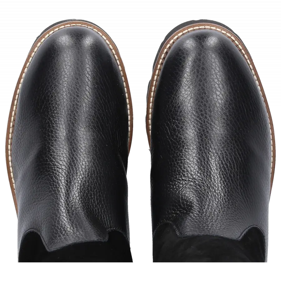 EN AVANT - Stiefel 7652/B Kalbsleder - schwarz