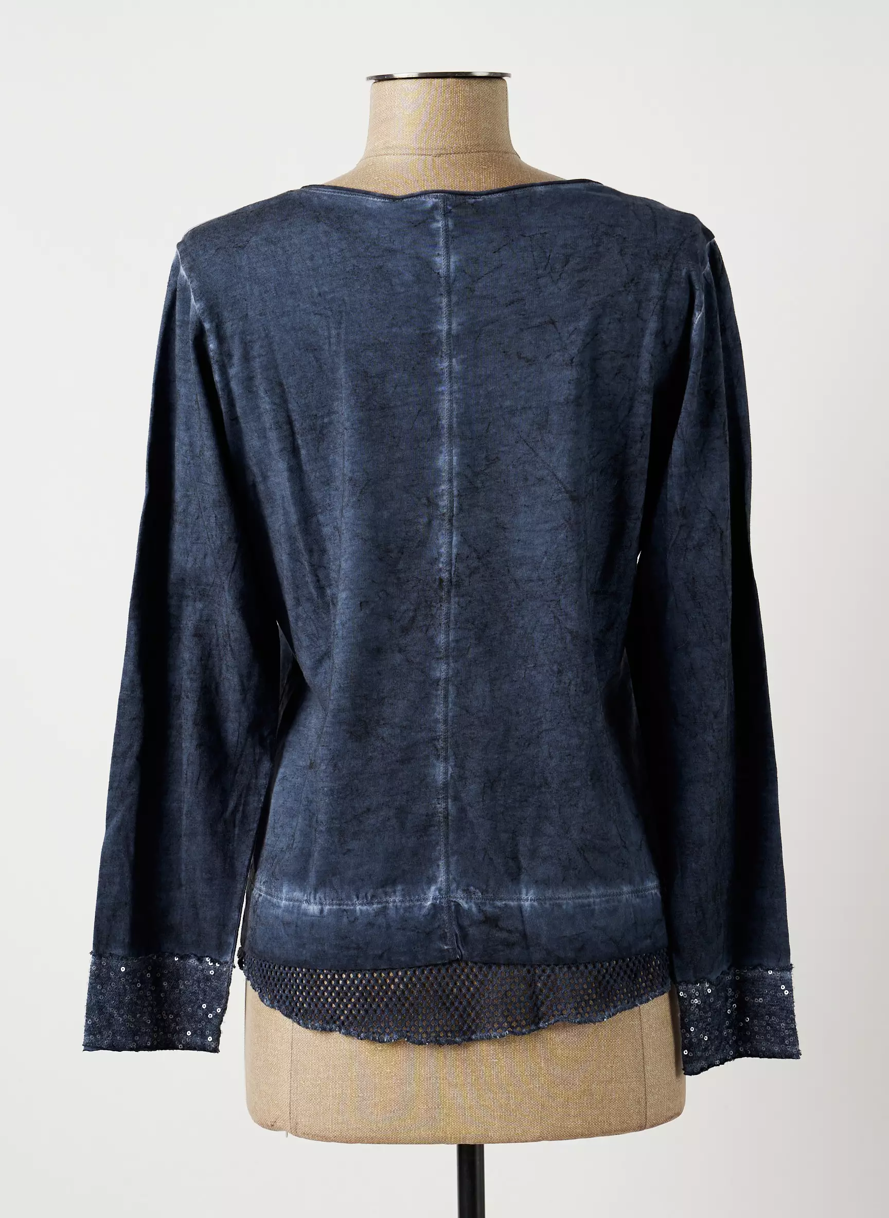 Meri Esca Tshirts Femme couleur bleu