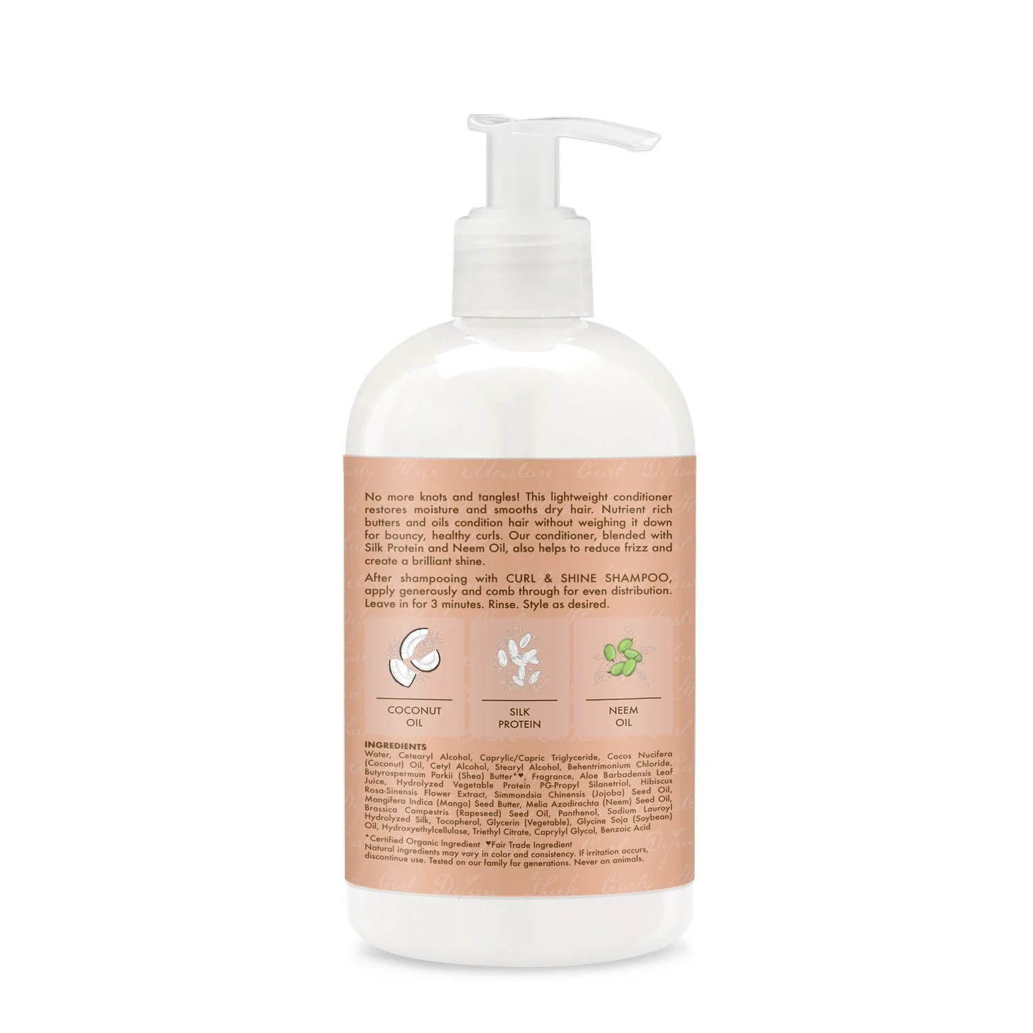 Acondicionador de Coco e Hibisco para Rizos y Brillo - Acondicionador para Rizos Definidos