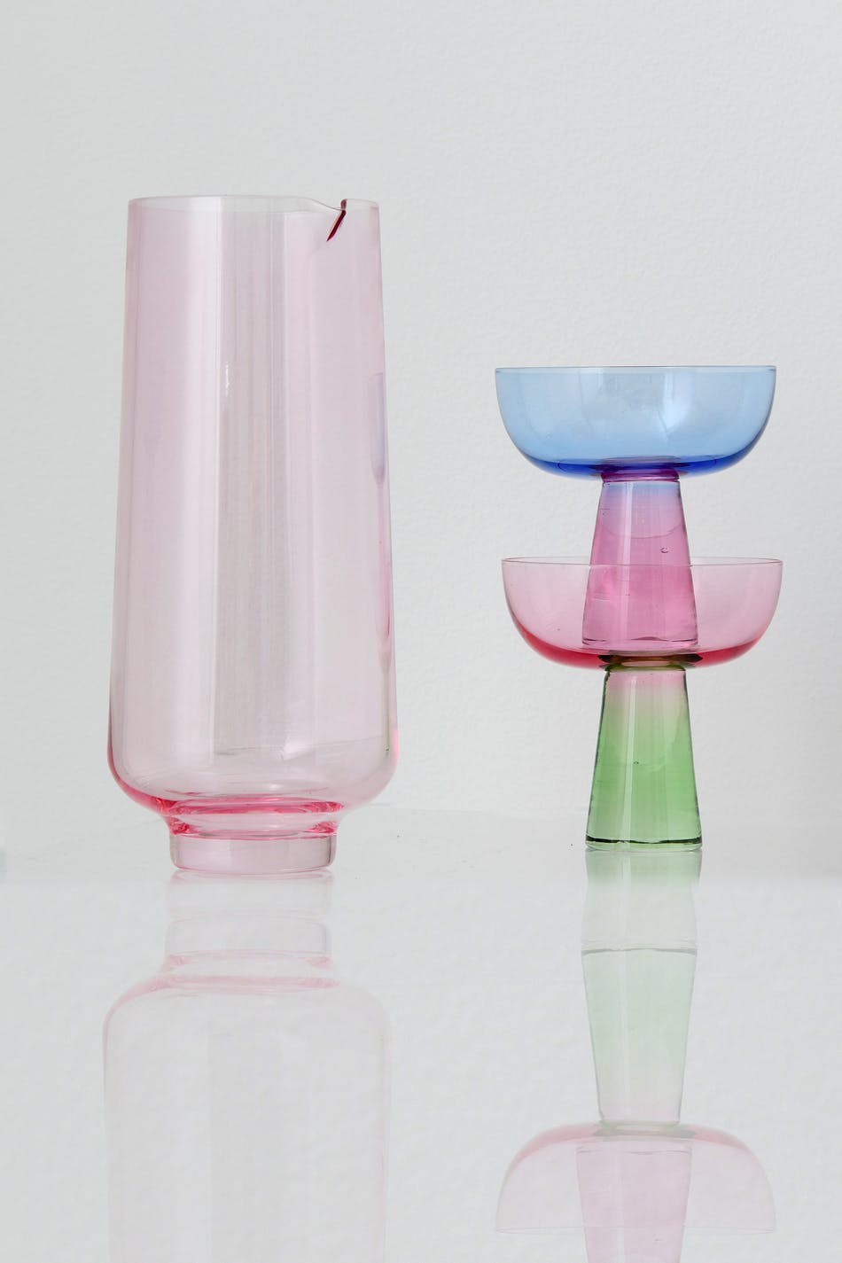 Glass carafe