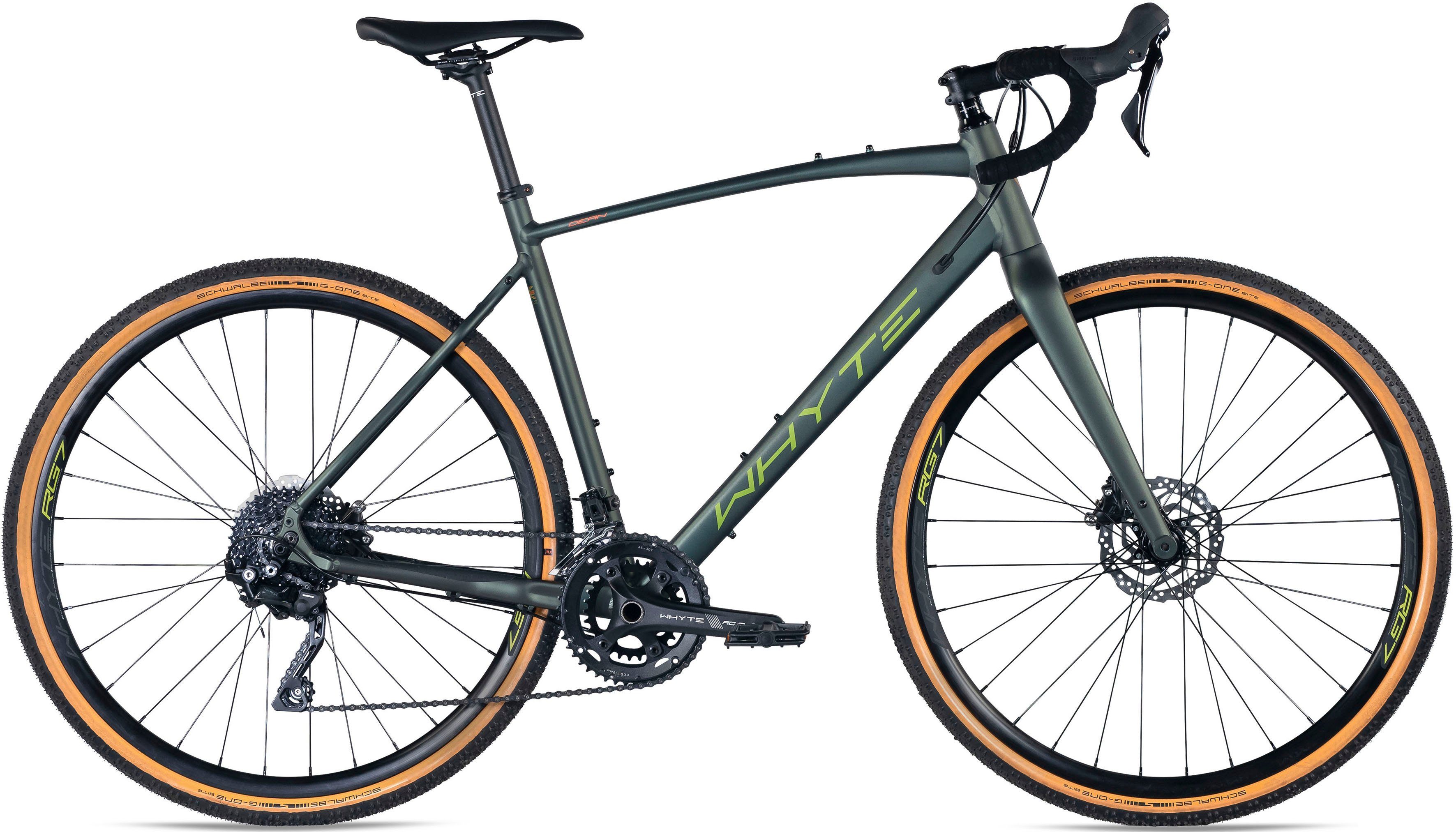 Whyte Bikes Gravelbike Dean, 10 Gang Shimano GRX Schaltwerk, Kettenschaltung