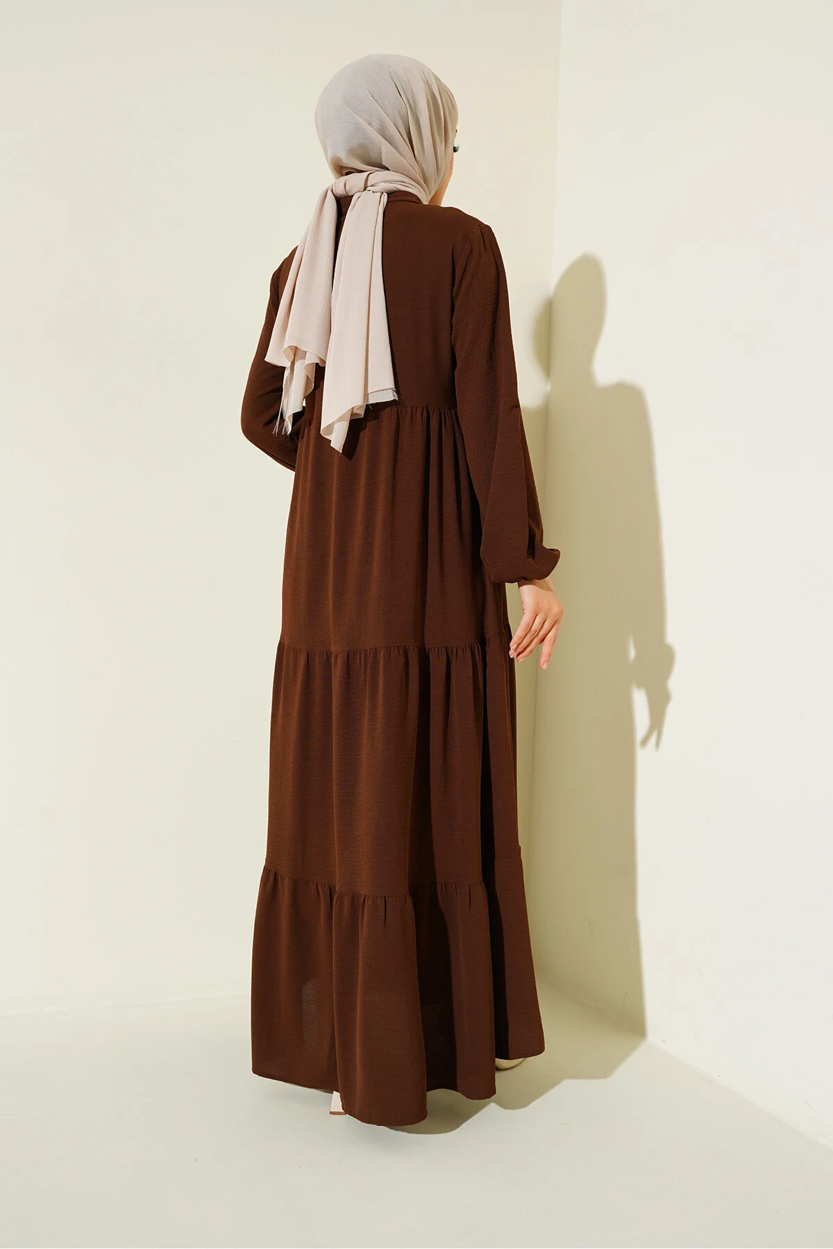 Bigdart  Kleid - Braun - Smock-Kleid