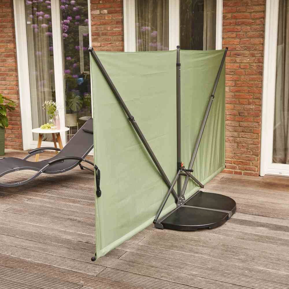 Siena Garden Betonschirmständer Quadro light, Set, 2 tlg.