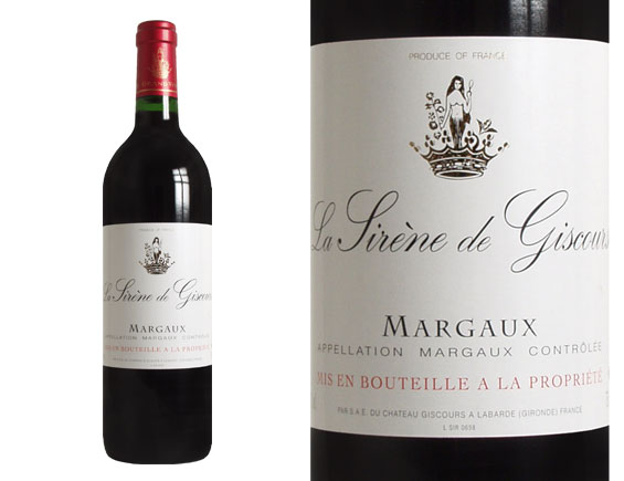 Sirene de Giscours 2009 Bordeaux Margaux