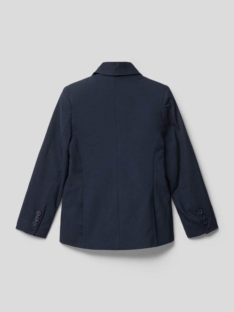 Blazer mit Reverskragen Modell 'russ' in marineblau