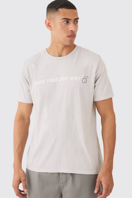 Oversize T-Shirt mit lizenziertem Looney Tunes Bugs Bunny Print
