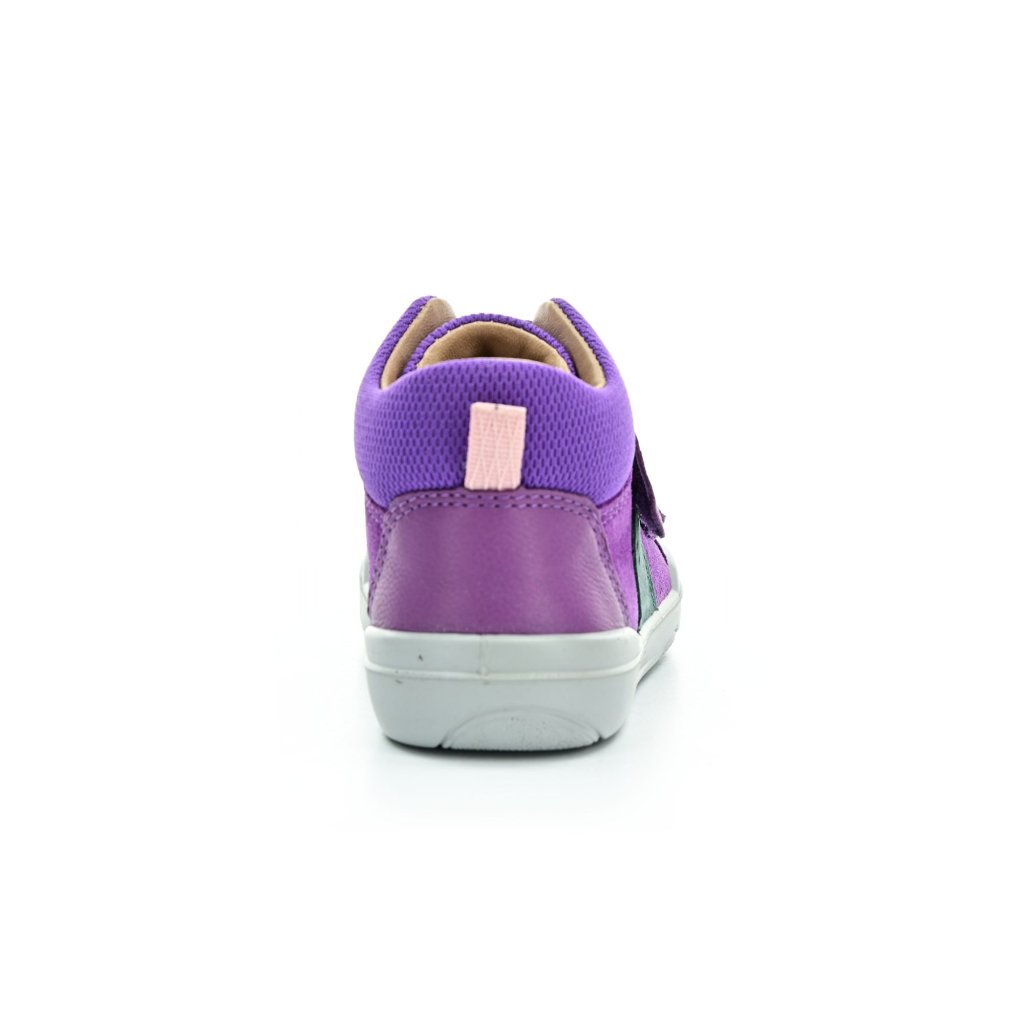 Superfit Superfree Nappa Lila/Grün Barfußstiefeletten