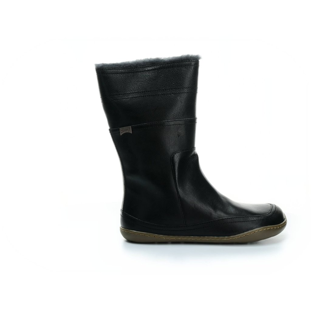 Camper Peu Cami Patty Negro Black (K400508-004) schwarze Barfußstiefeletten