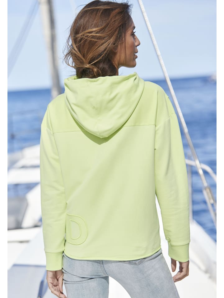 ELBSAND Kapuzensweatshirt in limone günstig kaufen