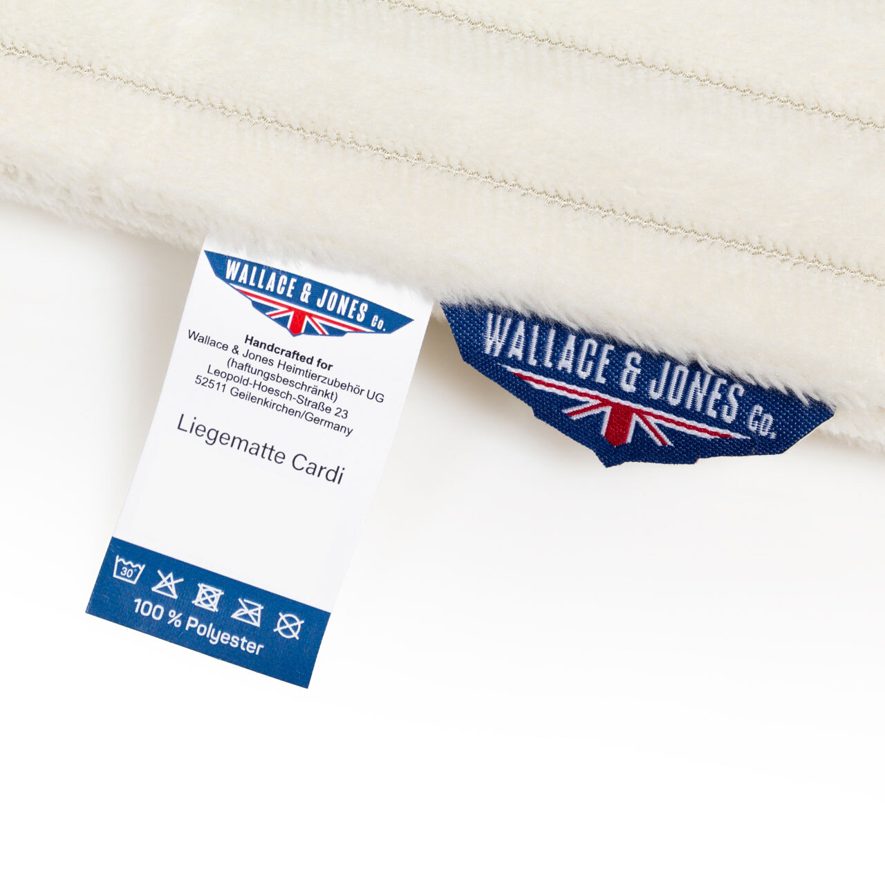 Wagner Hundebetten Wagner Wallace & Jones Liegematte Cardi beige XL
