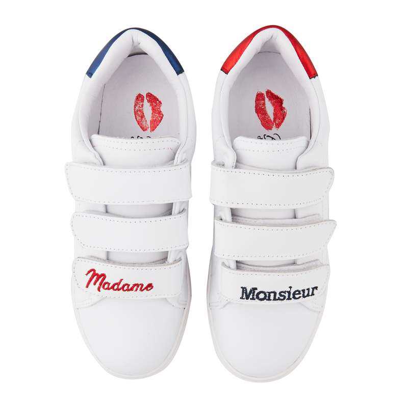 Baskets en cuir Edith madame monsieur