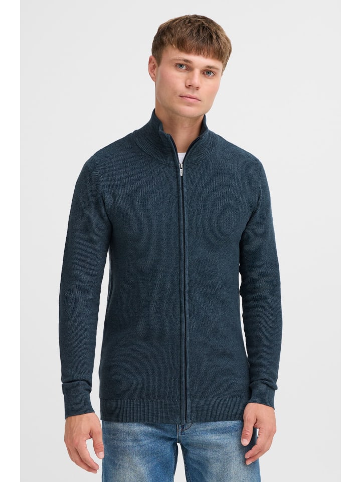 INDICODE Strickjacke IDJadan 35842MM modische Strickjacke in dunkelblau günstig kaufen