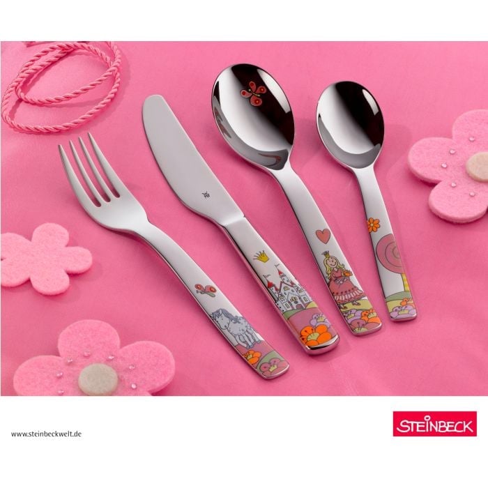Kinderbesteck-Set Prinzessin Anneli, 4-teilig