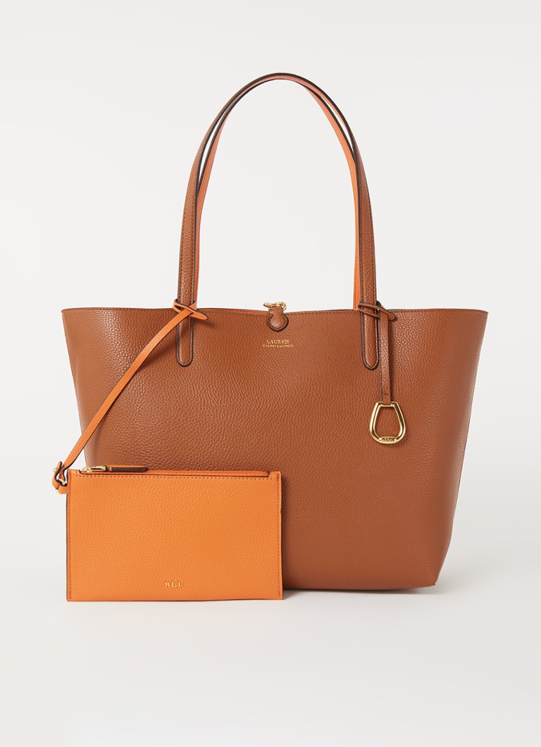 Τσάντα ώμου Ralph Lauren διπλής όψης με αφαιρούμενη τσέπη
