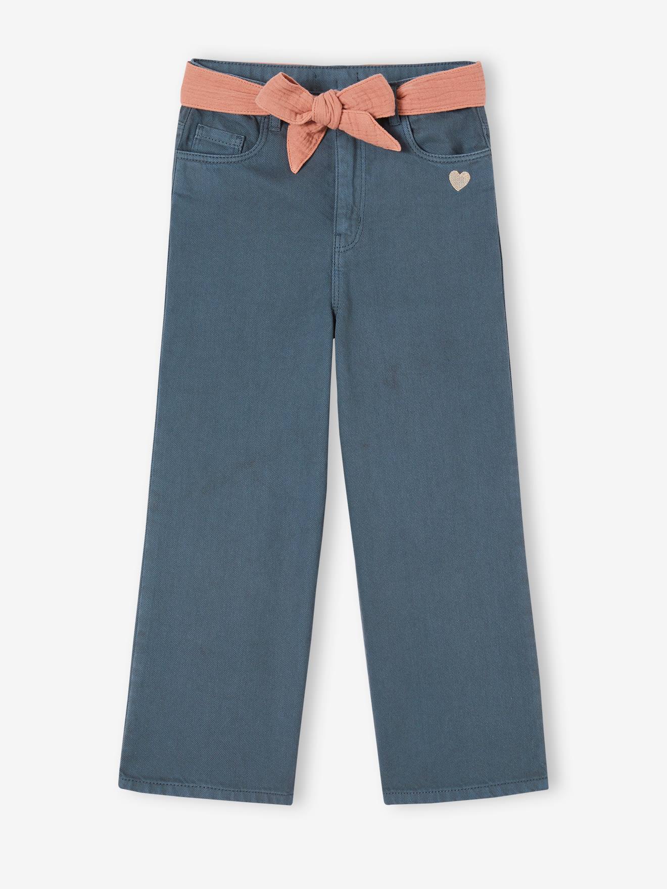 Vertbaudet Mädchen Flare-Hose - nachtblau