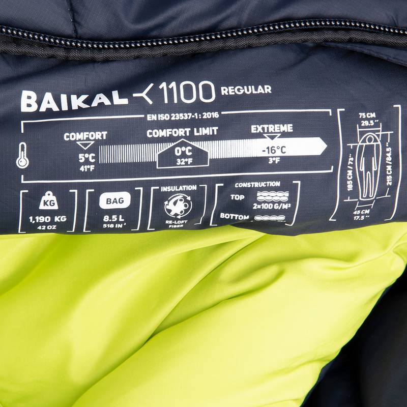 Millet Baikal 1110 regular Kunstfaserschlafsack