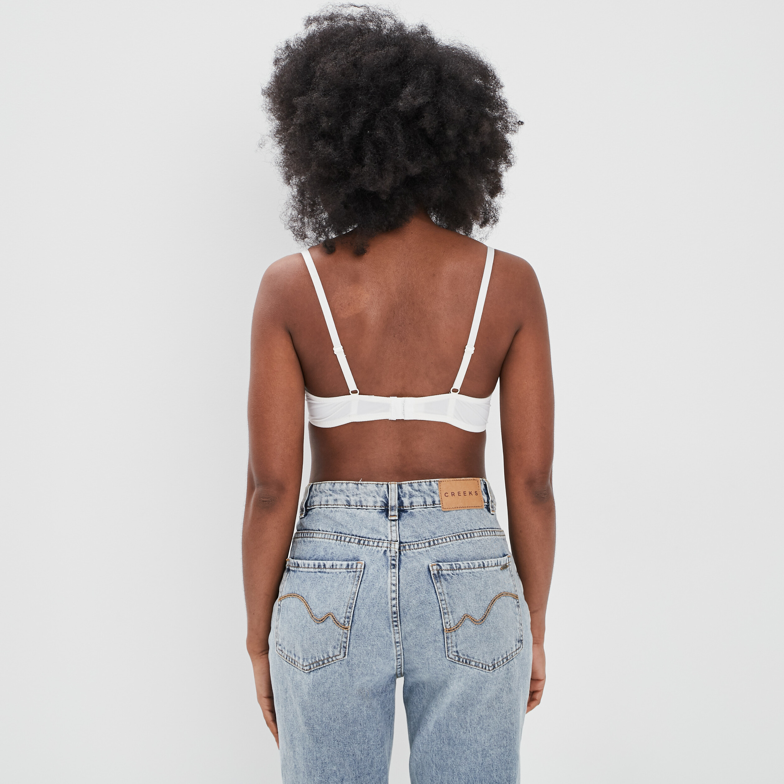 Soutien-gorge corbeille micro dentelle ivoire femme | La Halle