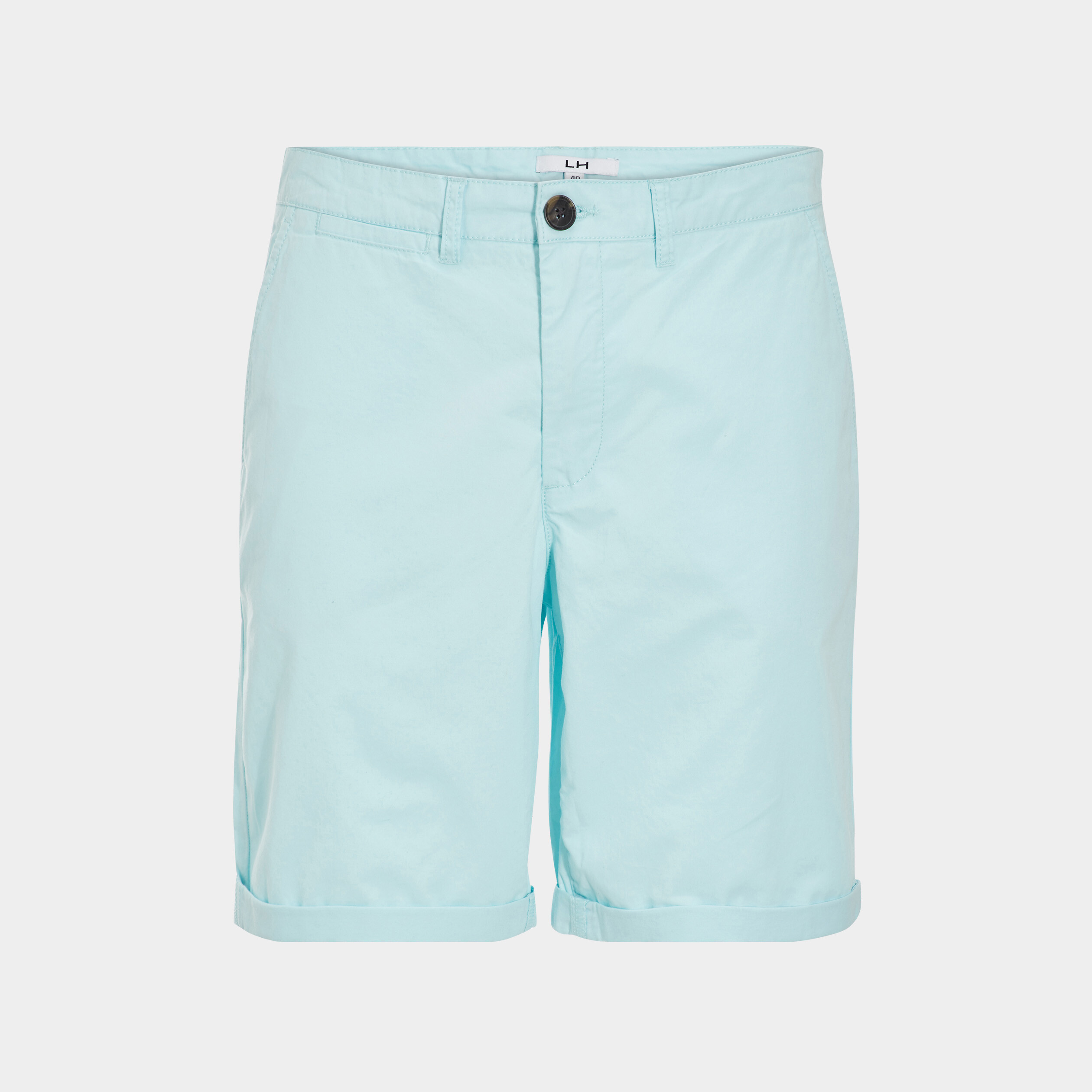 Bermuda chino regular bleu turquoise homme | La Halle